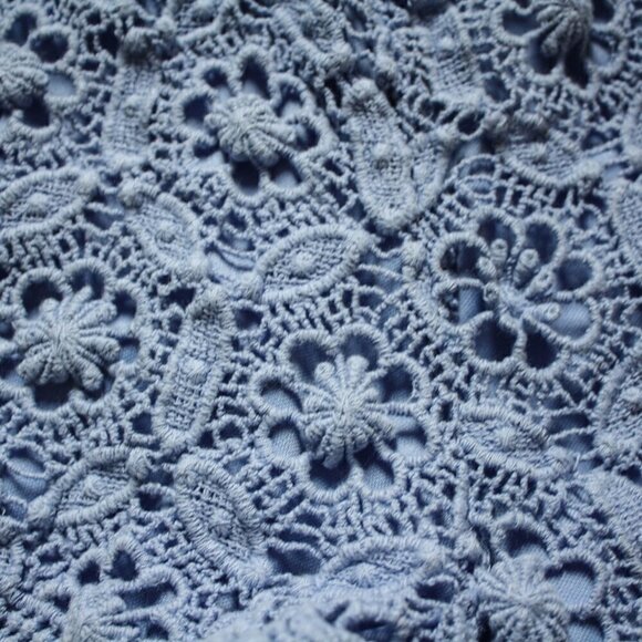 Aeropostale Crochet Shorts Periwinkle Purp… - Picture 2 of 6